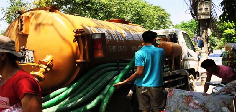 Hút bể phốt tại HÀ GIANG